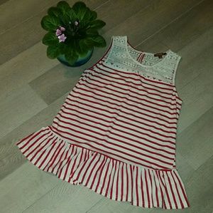 Hive & Honey Striped Tank Top